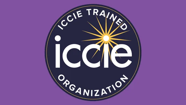 ICCIE trained organization mark